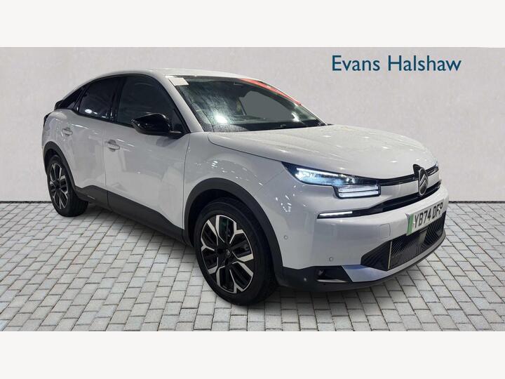 Citroen E-C4 ELECTRIC HATCHBACK Extended Range 54kWh MAX Auto 5dr (7.4kW Charger)