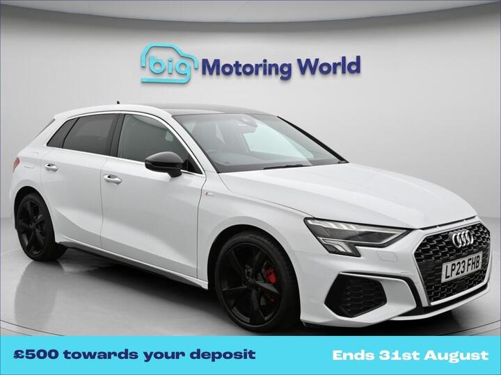 Audi A3 1.0 TFSI 30 S Line Sportback S Tronic Euro 6 (s/s) 5dr