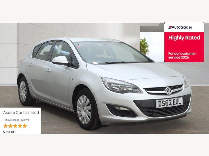 Vauxhall Astra 1.4 16v Exclusiv Euro 5 5dr