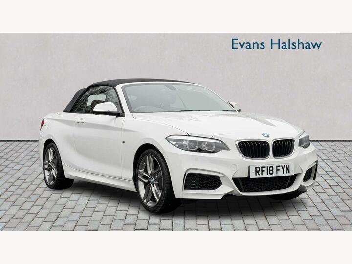 BMW 2 SERIES CONVERTIBLE 1.5 218i M Sport Auto Euro 6 (s/s) 2dr