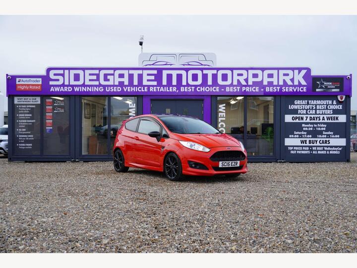 Ford Fiesta 1.0T EcoBoost Zetec S Red Edition Euro 6 (s/s) 3dr