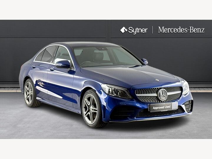 Mercedes-Benz C Class 2.0 C220d AMG Line (Premium) G-Tronic+ Euro 6 (s/s) 4dr