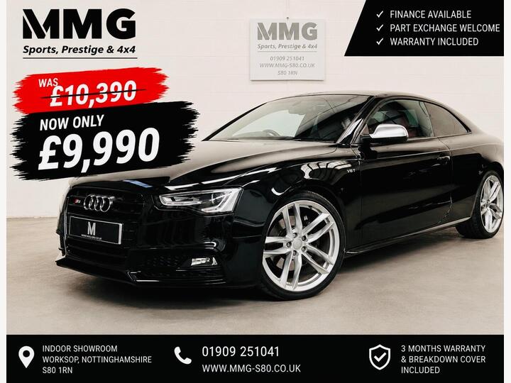 Audi S5 3.0 TFSI V6 Black Edition S Tronic Quattro Euro 5 (s/s) 2dr