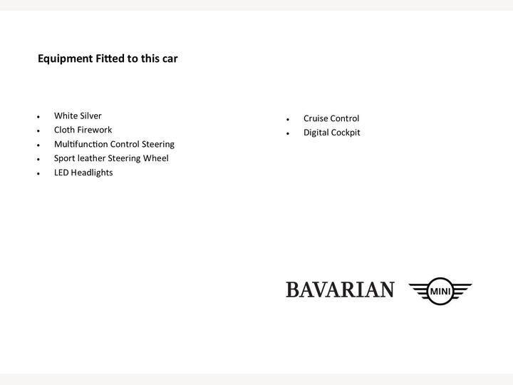 MINI Hatch 1.5 Cooper Classic Euro 6 (s/s) 3dr