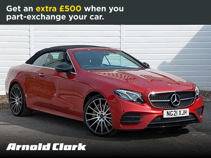 Mercedes-Benz E Class 2.9 E400d AMG Line (Premium Plus) Cabriolet G-Tronic+ 4MATIC Euro 6 (s/s) 2dr