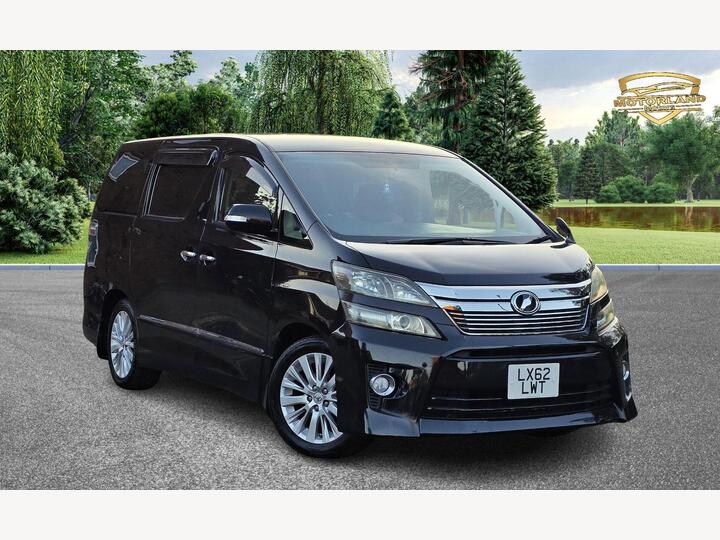 Toyota Vellfire 2.4L PETROL AUTO 7 SEATS 5 DR