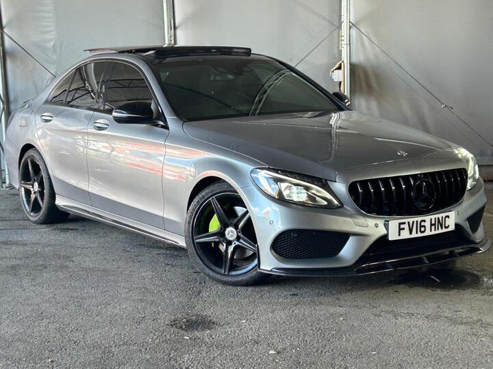Mercedes-Benz C Class 2.1 C220d AMG Line (Premium Plus) 7G-Tronic+ Euro 6 (s/s) 4dr