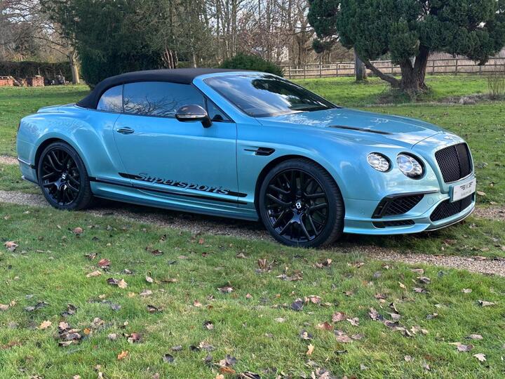 Bentley Continental 6.0 W12 GTC Supersports Auto 4WD Euro 6 2dr
