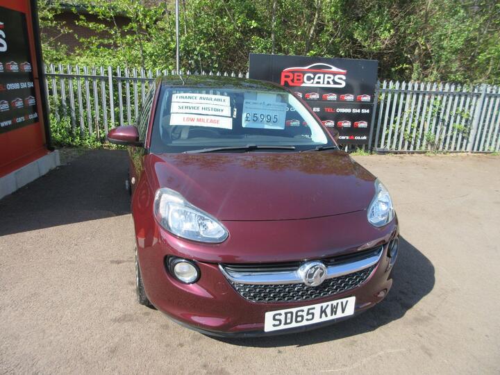 Vauxhall ADAM 1.2i GLAM Euro 6 3dr
