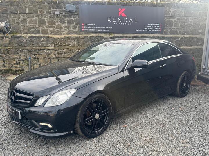 Mercedes-Benz E Class 3.0 E350 CDI V6 BlueEfficiency Sport G-Tronic Euro 5 2dr Mercedes-Benz E Class 3.0 E350 CDI V6 BlueEfficiency Sport G-Tronic Euro 5 2dr