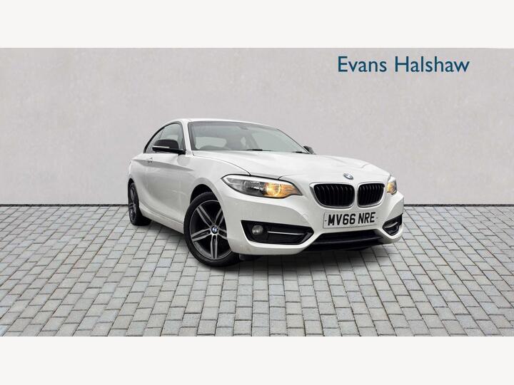 BMW 2 SERIES DIESEL COUPE 2.0 218d Sport Euro 6 (s/s) 2dr