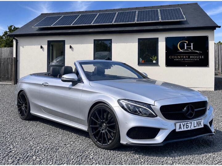 Mercedes-Benz C Class 2.1 C220d AMG Line (Premium Plus) Cabriolet G-Tronic+ 4MATIC Euro 6 (s/s) 2dr
