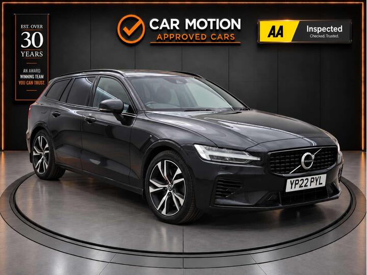 Volvo V60 2.0h T6 Recharge 18.8kWh R-Design Auto AWD Euro 6 (s/s) 5dr