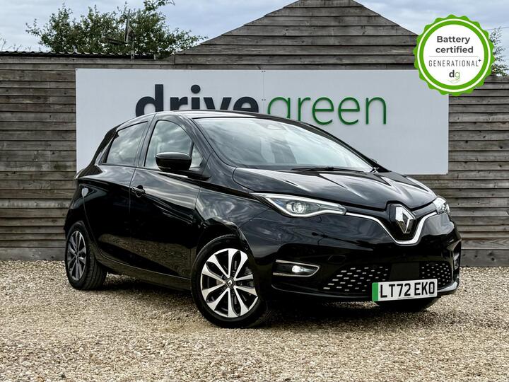 Renault Zoe R135 EV50 52kWh GT Line + Auto 5dr (Rapid Charge)