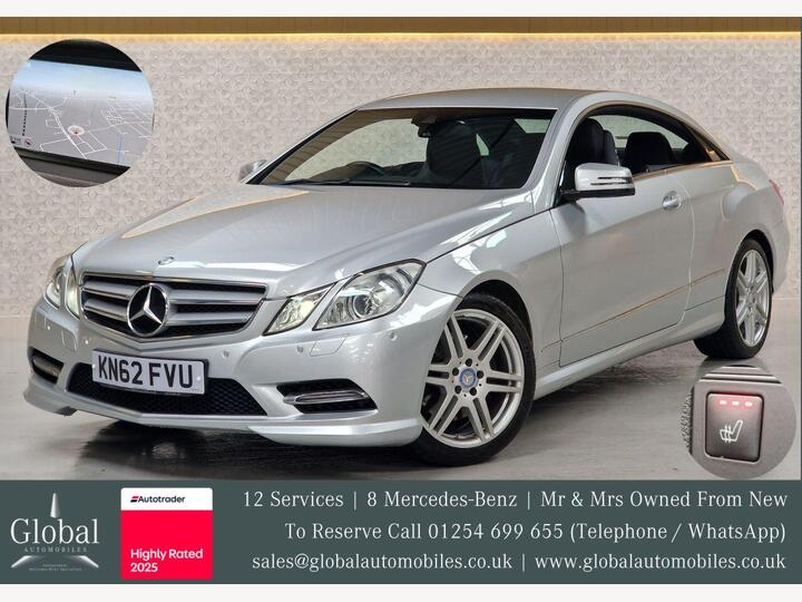 Mercedes-Benz E-CLASS 2.1 E250 CDI BlueEfficiency Sport G-Tronic+ Euro 5 (s/s) 2dr