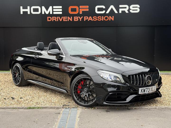 Mercedes-Benz C Class 4.0 C63 V8 BiTurbo AMG S Night Edition (Premium Plus) Cabriolet SpdS MCT Euro 6 (s/s) 2dr