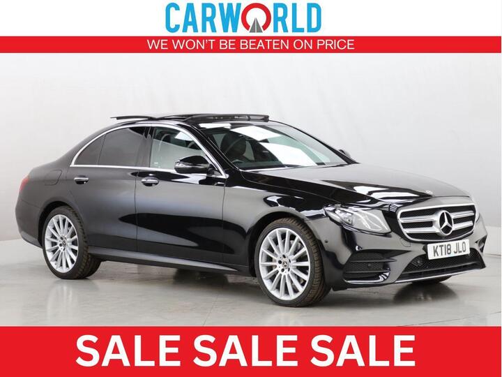 Mercedes-Benz E CLASS 2.0 E220d AMG Line (Premium) G-Tronic+ 4MATIC Euro 6 (s/s) 4dr Mercedes-Benz E CLASS 2.0 E220d AMG Line (Premium) G-Tronic+ 4MATIC Euro 6 (s/s) 4dr
