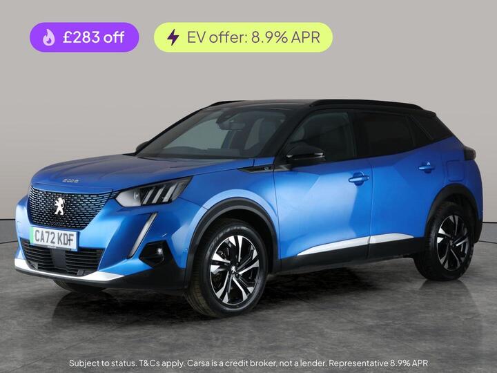 Peugeot E-2008 50kWh GT Auto 5dr (7kW Charger)