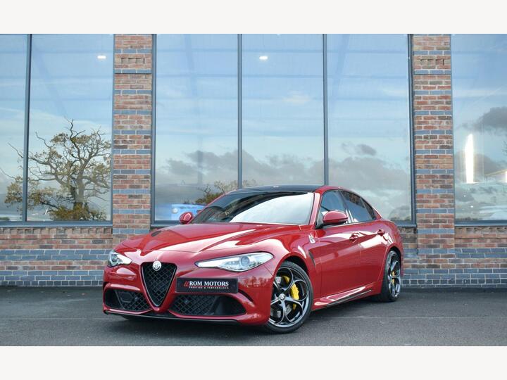 Alfa Romeo GIULIA 2.9 V6 Bi-Turbo Quadrifoglio Auto Euro 6 (s/s) 4dr