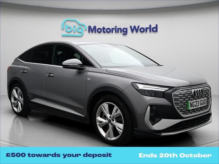 Audi Q4 E-tron 40 S Line Sportback Auto 5dr 82kWh
