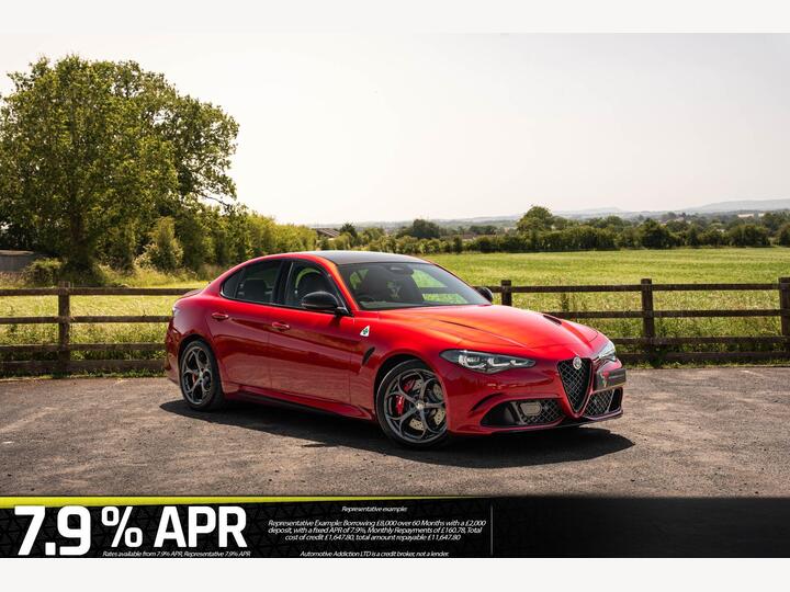 Alfa Romeo Giulia 2.9 V6 Bi-Turbo Quadrifoglio Auto Euro 6 (s/s) 4dr
