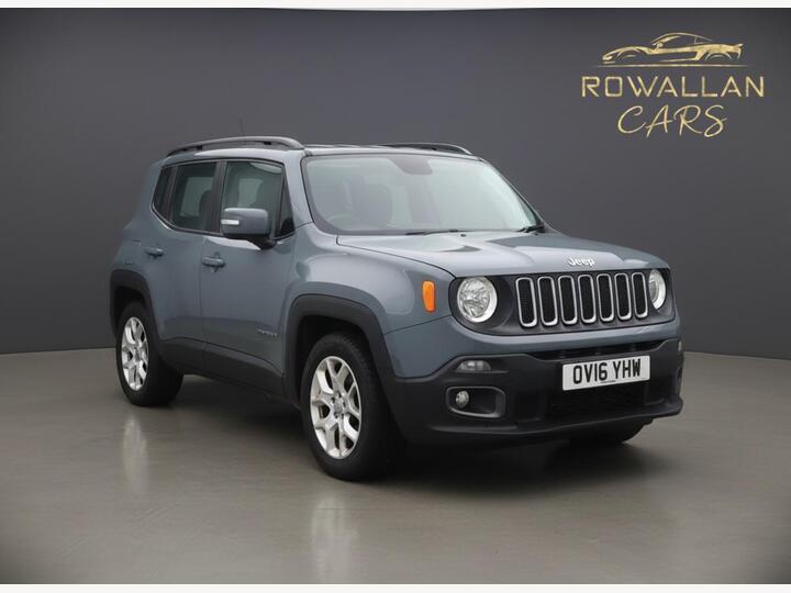 Jeep RENEGADE 1.6 MultiJetII Longitude Euro 6 (s/s) 5dr Jeep RENEGADE 1.6 MultiJetII Longitude Euro 6 (s/s) 5dr