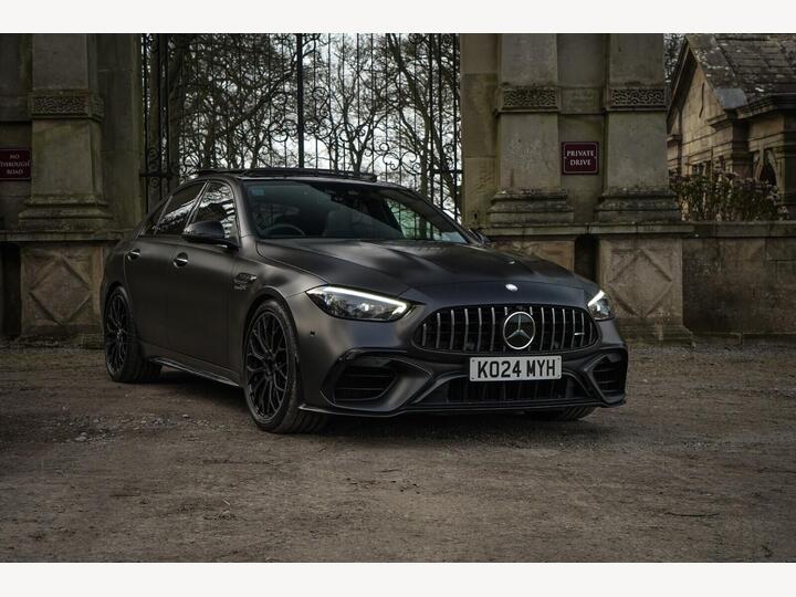 Mercedes-Benz C Class 2.0 C63 6.1kWh AMG S E Performance Night Edition (Premium Plus) SpdS MCT 4MATIC+ Euro 6 (s/s) 4dr