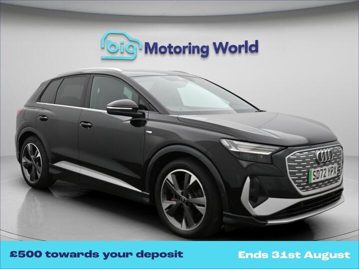 Audi Q4 E-tron 35 S Line Auto 5dr 55kWh