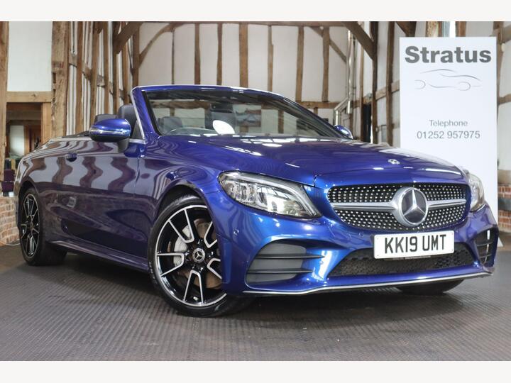 Mercedes-Benz C Class 2.0 C300 AMG Line (Premium) Cabriolet G-Tronic+ Euro 6 (s/s) 2dr