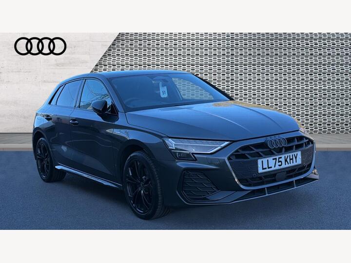 Audi A3 1.5 TFSIe Black Edition Sportback S Tronic Euro 6 (s/s) 5dr 17.9kWh