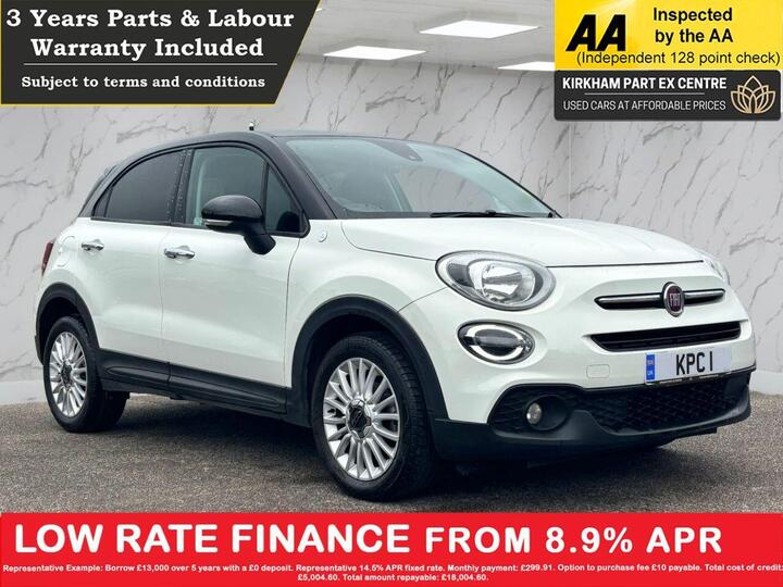 Fiat 500X 1.0 FireFly Turbo Hey Google Euro 6 (s/s) 5dr