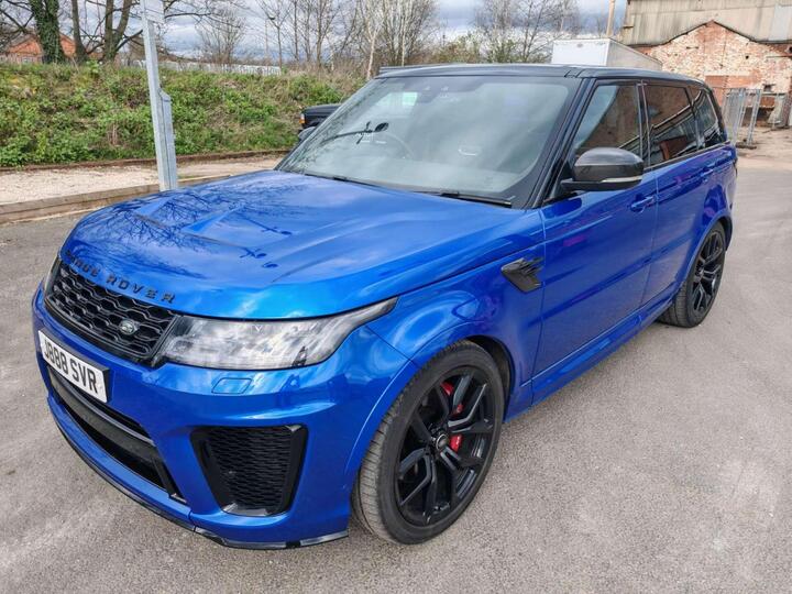 Land Rover RANGE ROVER SPORT 5.0 P575 V8 SVR Auto 4WD Euro 6 (s/s) 5dr