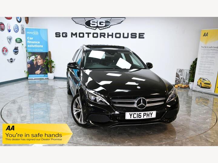 Mercedes-Benz C CLASS 2.0 C350e 6.4kWh Sport (Premium) G-Tronic+ Euro 6 (s/s) 5dr 18in Alloy