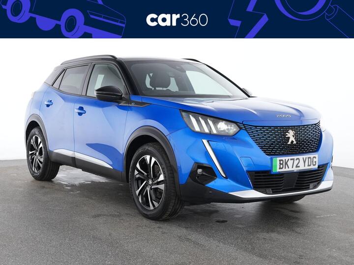 Peugeot E-2008 50kWh GT Auto 5dr (7kW Charger) Peugeot E-2008 50kWh GT Auto 5dr (7kW Charger)