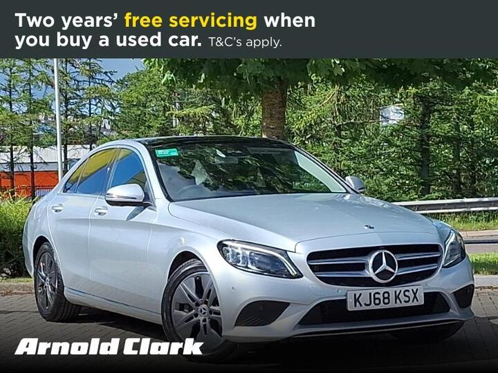 Mercedes-Benz C Class 1.5 C200 MHEV EQ Boost Sport (Premium Plus) G-Tronic+ Euro 6 (s/s) 4dr