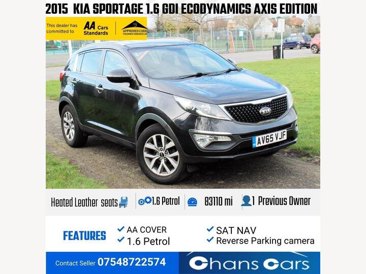Kia Sportage 1.6 GDi EcoDynamics Axis Edition 2WD Euro 6 (s/s) 5dr