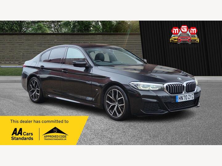 BMW 5 Series 2.0 520d MHT M Sport Steptronic Euro 6 (s/s) 4dr