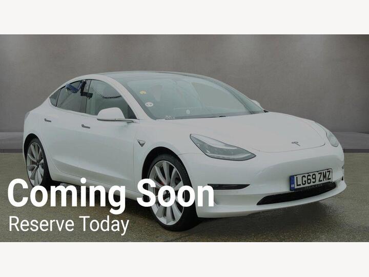 Tesla Model 3 (Dual Motor) Performance Auto 4WDE 4dr (Performance Upgrade)