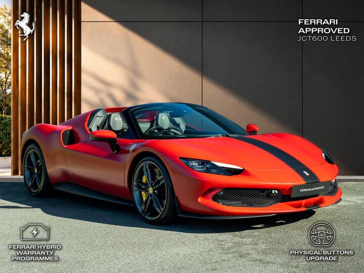 Ferrari 296 GTS 3.0T V6 7.45kWh Spider F1 DCT Euro 6 (s/s) 2dr