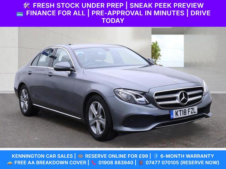 Mercedes-Benz E Class 2.0 E220d SE G-Tronic+ Euro 6 (s/s) 4dr