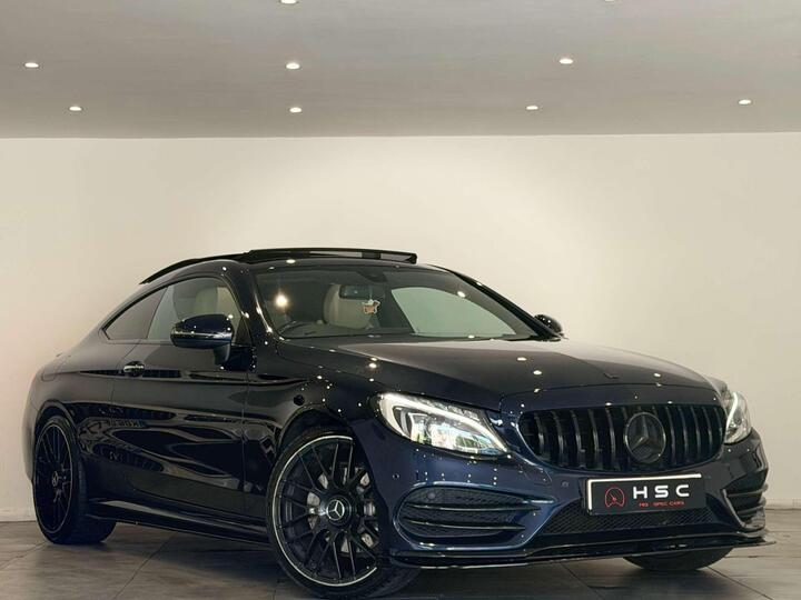 Mercedes-Benz C Class 2.0 C200 AMG Line (Premium) G-Tronic+ Euro 6 (s/s) 2dr