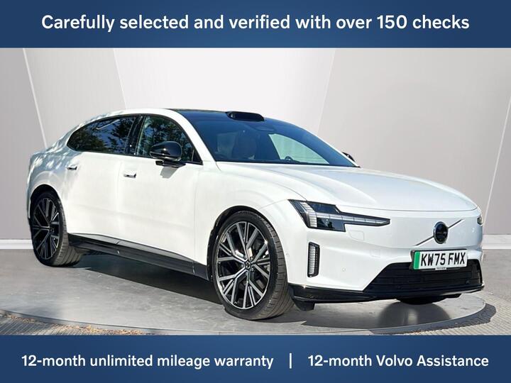 Volvo ES90 Single Motor Extended Range 92kWh Ultra Saloon Auto 5dr