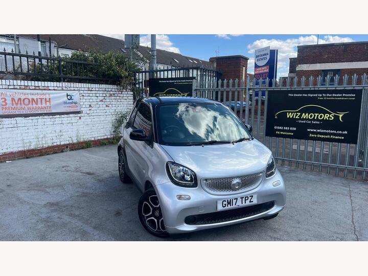 Smart Fortwo 1.0 Prime (Premium) Twinamic Euro 6 (s/s) 2dr