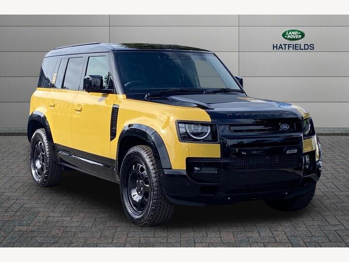 Land Rover Defender 110 3.0 D350 MHEV Trophy Edition Deep Sandglow Auto 4WD Euro 6 (s/s) 5dr