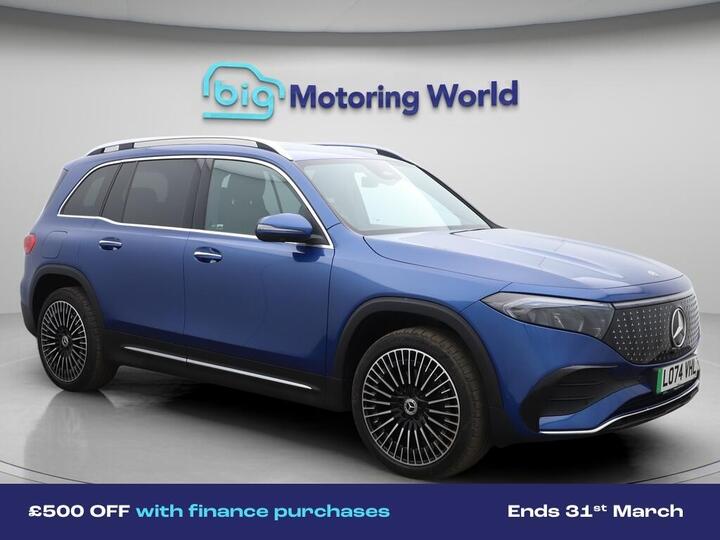 Mercedes-Benz EQB EQB 250+ 70.5kWh AMG Line (Premium) Auto 5dr