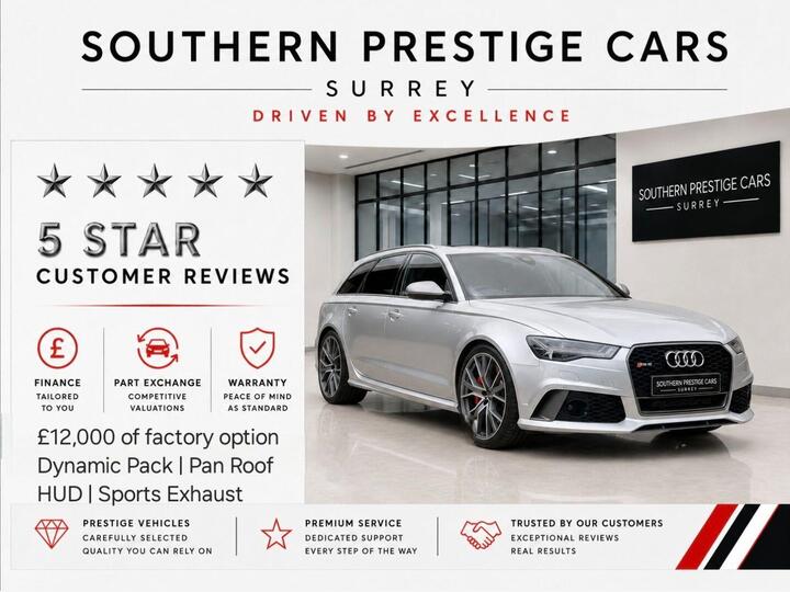 Audi RS6 Avant 4.0 TFSI V8 Performance Tiptronic Quattro Euro 6 (s/s) 5dr
