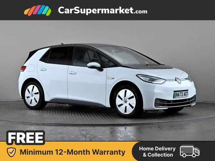 Volkswagen Id.3 Pro Performance 58kWh Family Auto 5dr Volkswagen Id.3 Pro Performance 58kWh Family Auto 5dr