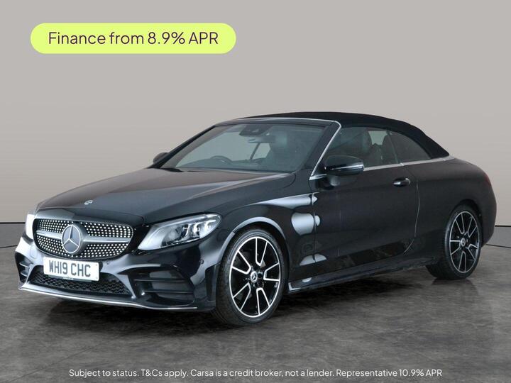 Mercedes-Benz C Class 1.5 C200 MHEV AMG Line (Premium) Cabriolet G-Tronic+ Euro 6 (s/s) 2dr