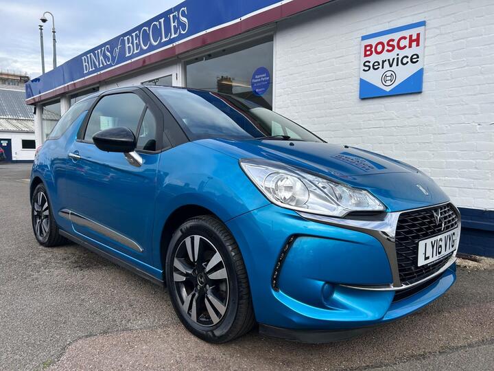DS AUTOMOBILES DS 3 1.2 PureTech Chic Euro 6 3dr DS AUTOMOBILES DS 3 1.2 PureTech Chic Euro 6 3dr