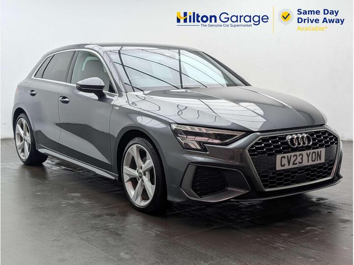 Audi A3 1.0 TFSI 30 S Line Sportback S Tronic Euro 6 (s/s) 5dr
